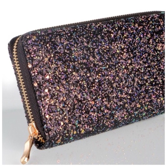 Glitter zip around wallet - Picture 2 of 5